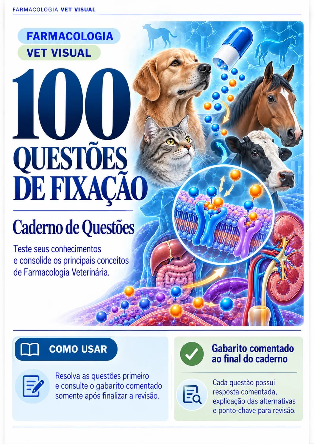 Capa real: 100 Questões de Fixação